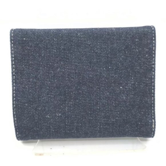 Christian Dior Wallet Blue Denim - Picture 2 of 9